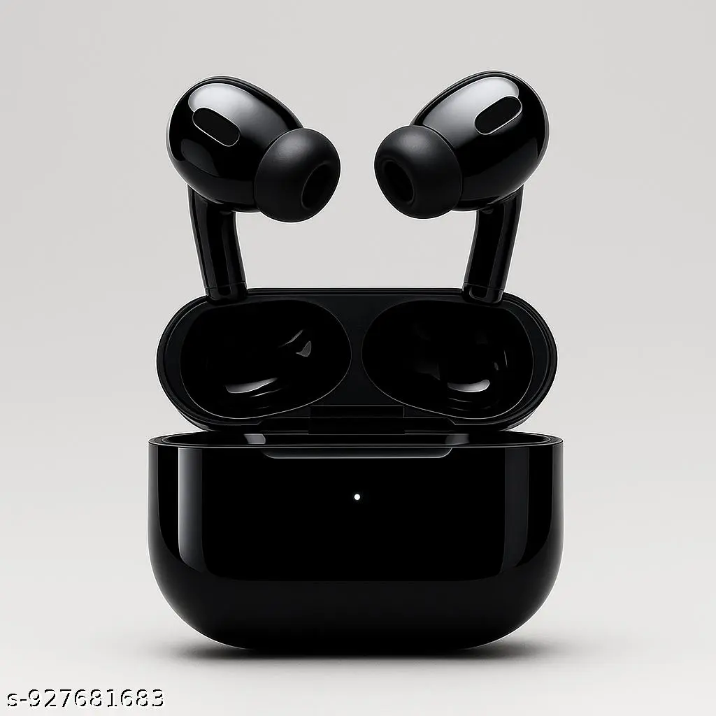 Premium Quality Airpod Pro TWS Wireless Bluetooth Earbuds with ENC Noise Reduction, HD Calling Mic, Auto Pairing, Deep Bass Stereo Sound, USB Charging Case, Smart Touch Control, Sweatproof Earphones for Gym, Travel, Running, Smartphones