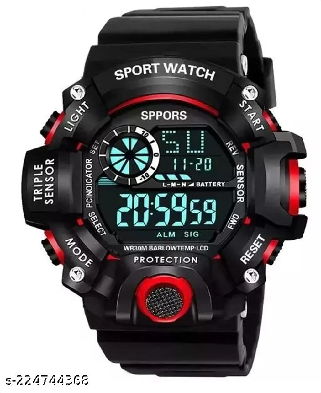 Digital New Men's sports Watch