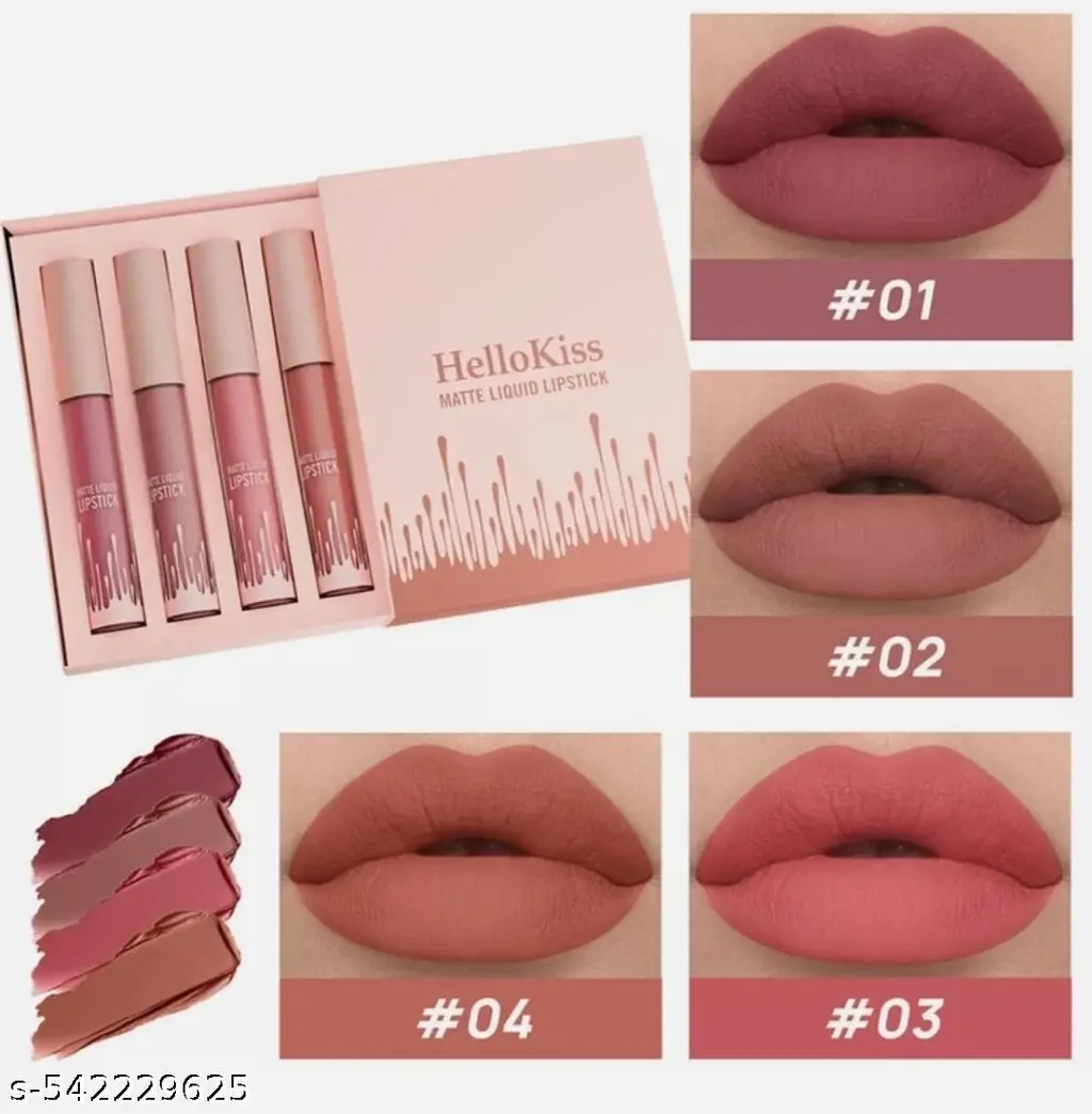 Lipsticks For Hot and Beautiful Lips pack of 4